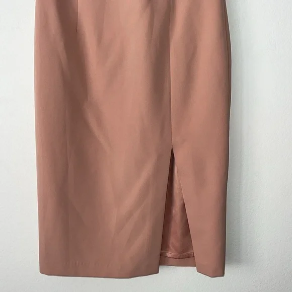 Bardot Bella Off The Shoulder Midi Length Dress Size Medium - Picture 4 of 9